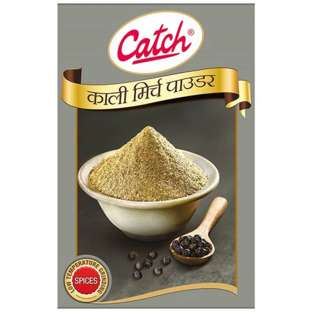 Catch Black Pepper Powder - Enhances Flavour, 100 g carton-3.webp